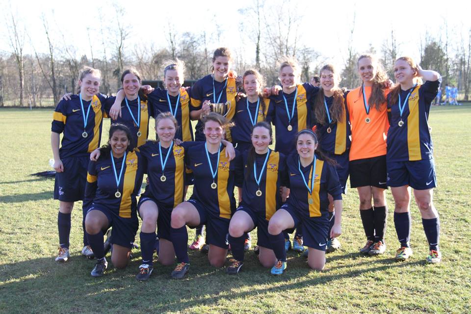 Hertford triumph in women's football Hertford College University of