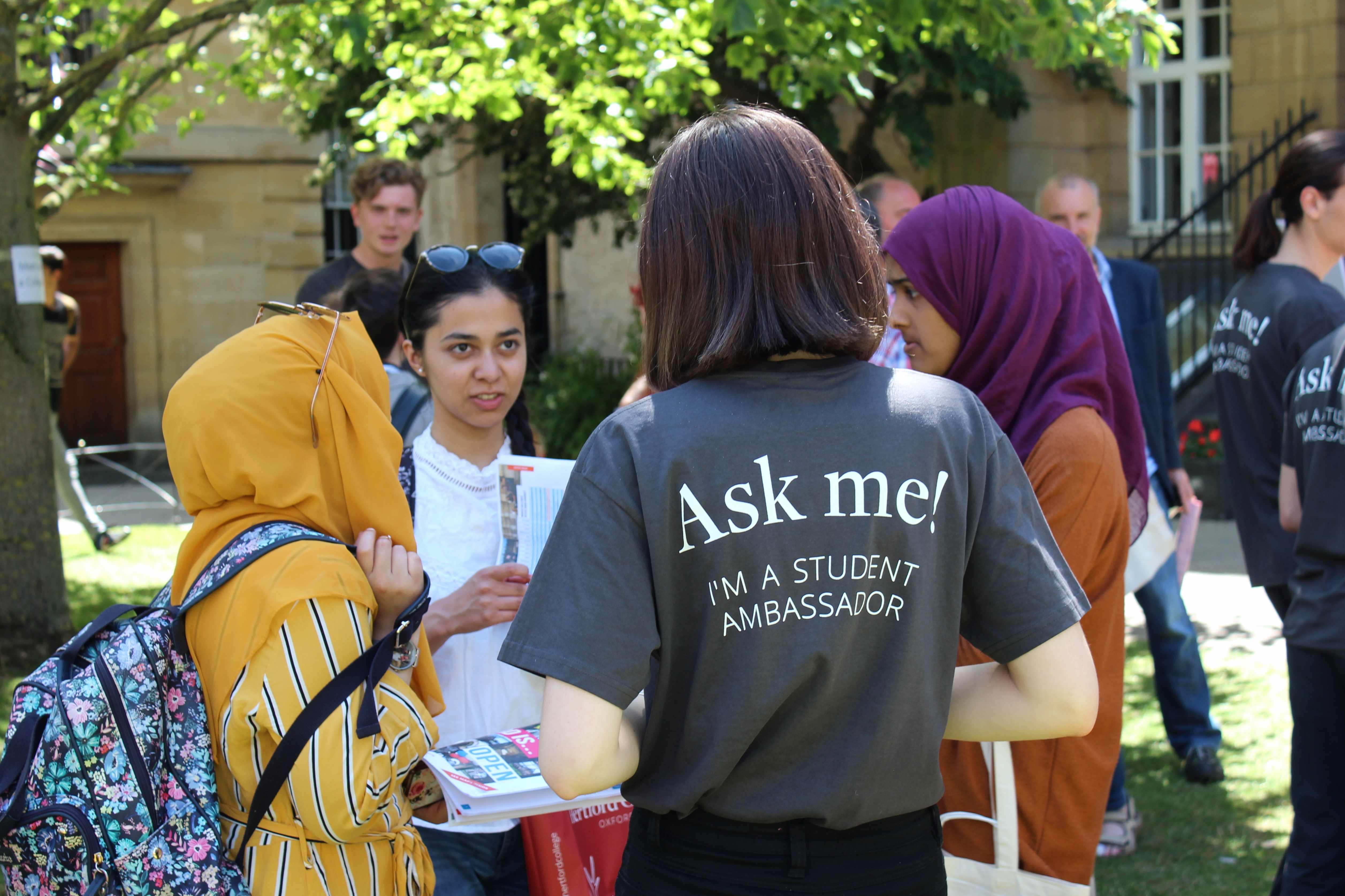 Open Day visitors